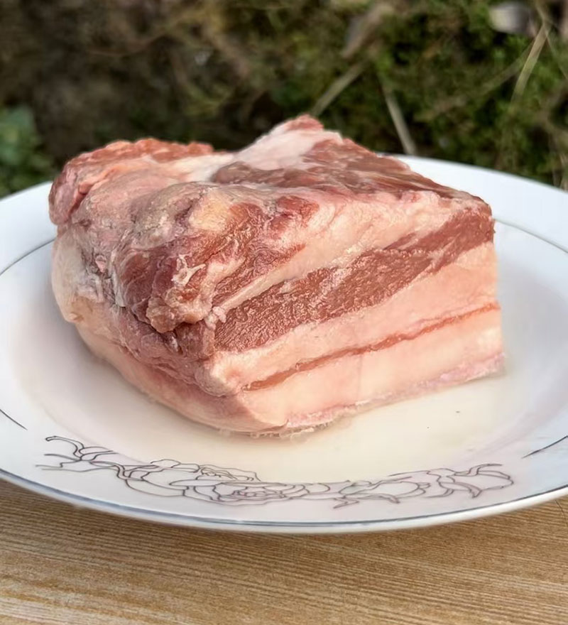 传统腌猪肉